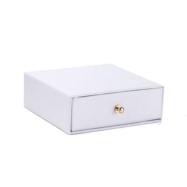 Square Paper Drawer Jewelry Set Box