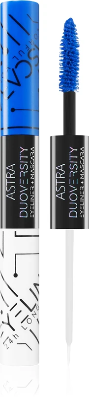 Astra Make-up Duoversity mascara and eyeliner 2 in 1 color 01 Cryogenic Love 2x3.5 ml