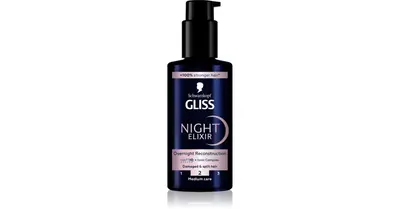 Schwarzkopf Gliss Night Elixir Leave-in elixir for split ends 100 ml