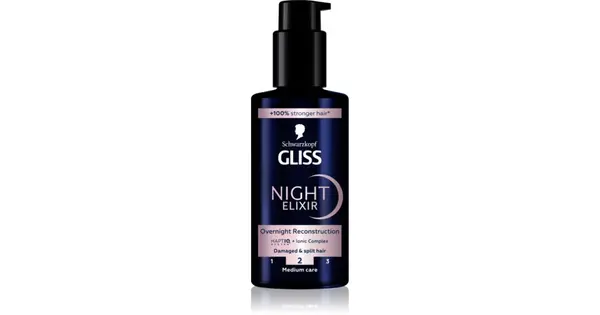 Schwarzkopf Gliss Night Elixir Leave-in elixir for split ends 100 ml