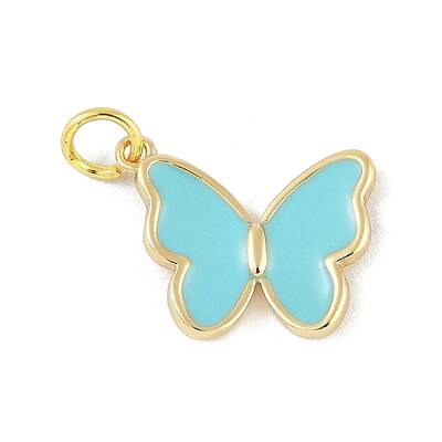 Brass Enamel Pendants