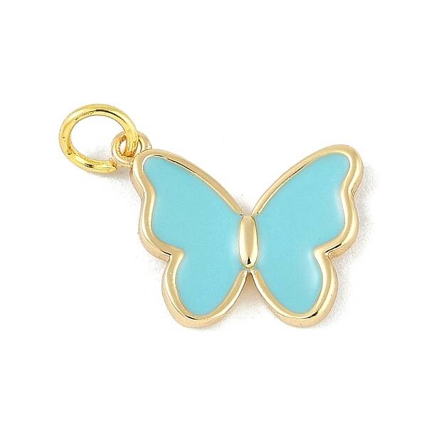 Brass Enamel Pendants