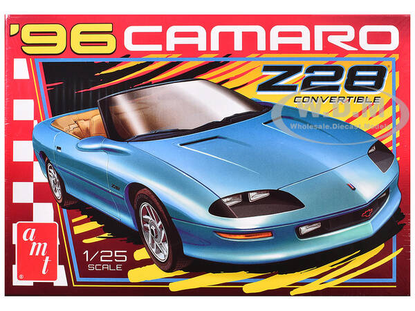 Skill 2 Model Kit 1996 Chevrolet Camaro Z28 Convertible 1/25 Scale Model by AMT