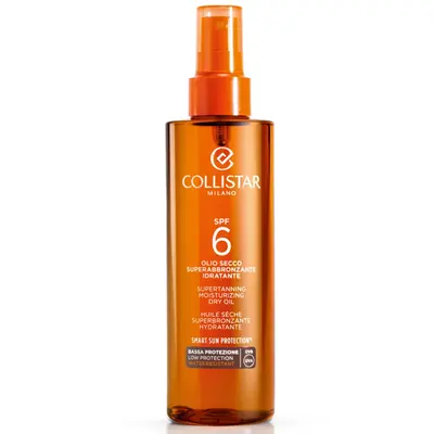 Collistar Super Hydrating Tanning Oil SPF 6 200 ml
