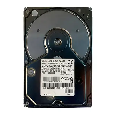 25L2620 IBM 4.5GB Ultra WIDE SCSI 7200 3.5-inch 512KB Hard Drive