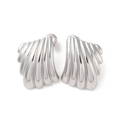 Non-Tarnish 304 Stainless Steel Stud Earrings for Women