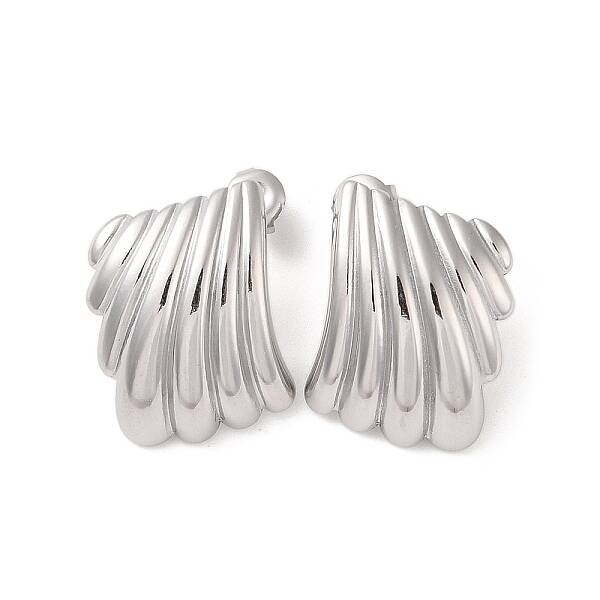 Non-Tarnish 304 Stainless Steel Stud Earrings for Women