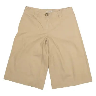 BURBERRY Womens Workwear Shorts Beige UK 6 W30