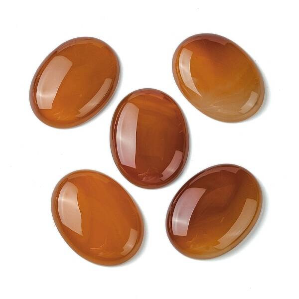 Natural Red Agate Cabochons