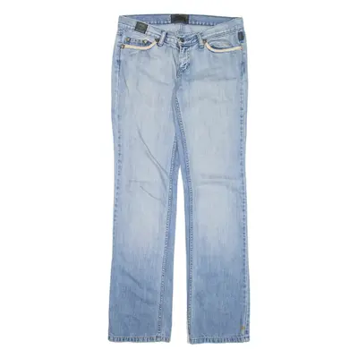 VERSACE Jeans Blue Denim Regular Straight Womens W30 L33