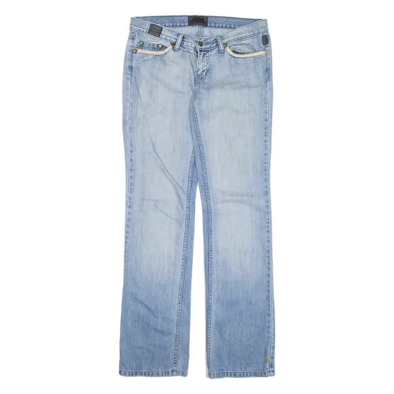 VERSACE Jeans Blue Denim Regular Straight Womens W30 L33