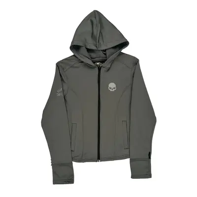 Harley Davidson Hoodie - Small Grey Polyester