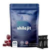 Premium Gold Himalayan Shilajit Gummies I Lab Tested I Individually Packaged I Ashwagandha, 75%+ Fulvic Acid & 85+ Trace Mine...