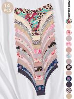 Women's Floral Print Panty, Cute Soft Comfy Breathable Knicker for Daily Wear, Underwear for Women, Panty Collection, Soft St...