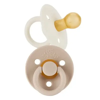 Itzy Soother™ Natural Rubber Pacifier - Cherry-Shaped Nipple, Double-Soothing Design, BPA Free & PVC Free, Suitable for Age...
