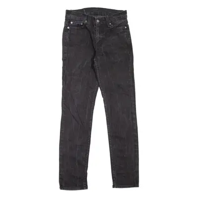 LEVI'S 511 Jeans Mens Black Slim Straight W29 L32