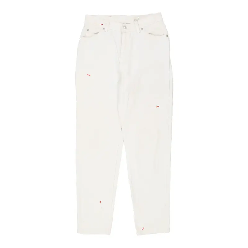 Orange tab, 912 Levis Jeans - 29W 28L White Cotton