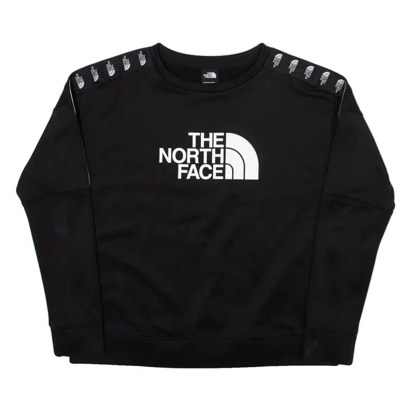 THE NORTH FACE Womens Sweatshirt Black Crew Neck L