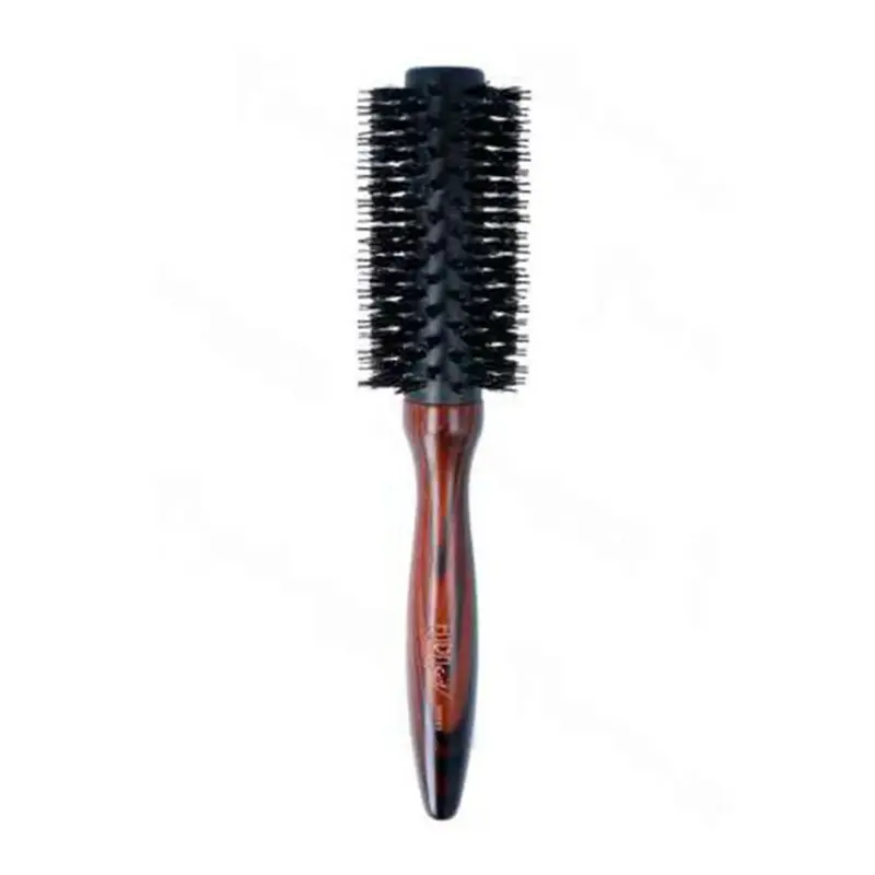 Thermal circular wooden brush Eurostil, 25 bristle mm, 1 unit