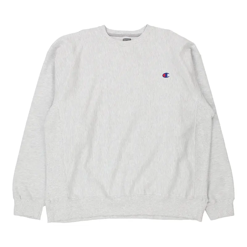 Champion Sweatshirt - 3XL Grey Cotton Blend