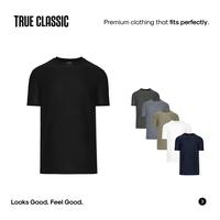 True Classic Active Short Sleeve Crew – Performance Fit, Moisture-Wicking Fabric, Activewear Comfort, Multi-Use Versatility...