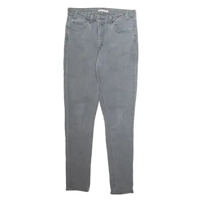 LEVI'S 721 High Rise Mens Jeans Grey Regular Tapered Stone Wash W31 L32