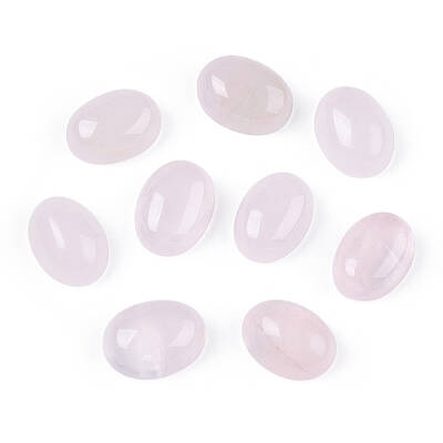 Natural Rose Quartz Cabochons