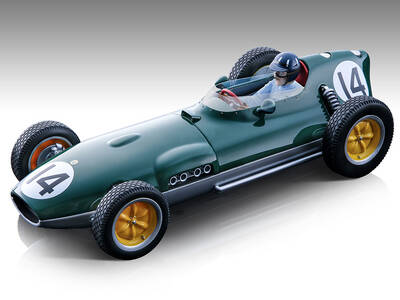 Lotus 16 #14 Graham Hill Formula One F1 Dutch GP (1959) with Driver Figure Mythos Series Limited Edition to 70 pieces Worldwi...