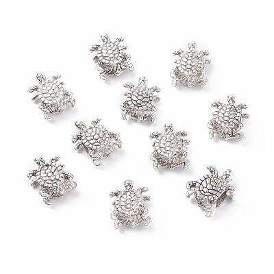 Tibetan Style Alloy European Beads