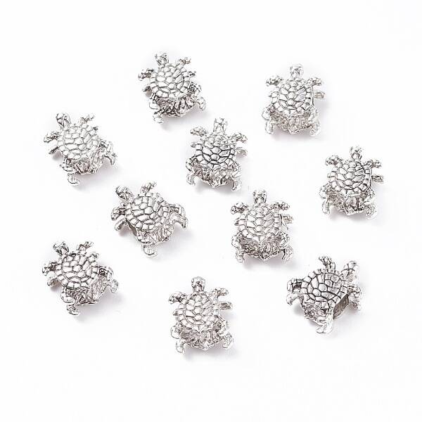 Tibetan Style Alloy European Beads
