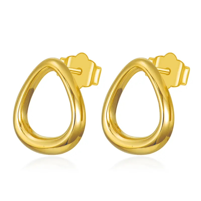 14K Gold Stud Earrings