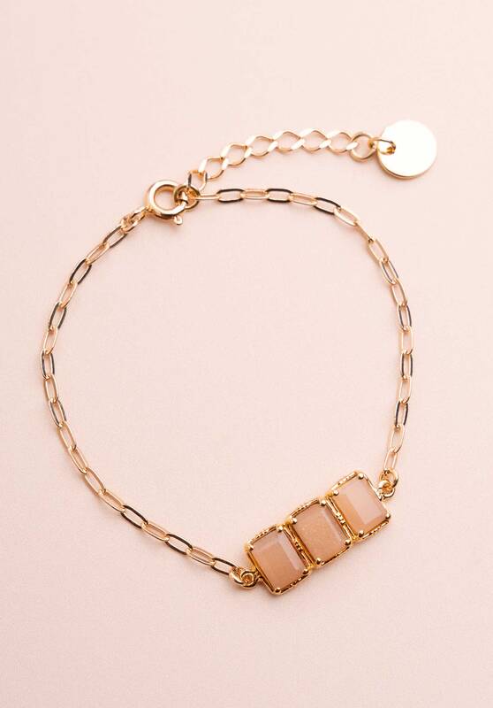 Bracelet Br731 Ruby-Zoisite | Color: RUBY ZOISITE | Size: U