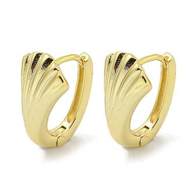 Brass Hoop Earrings