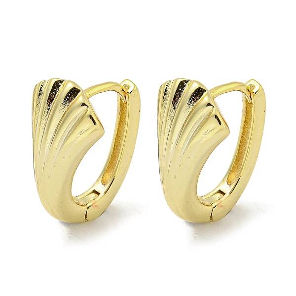 Brass Hoop Earrings