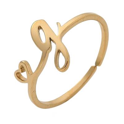 304 Stainless Steel Cuff Rings for Women