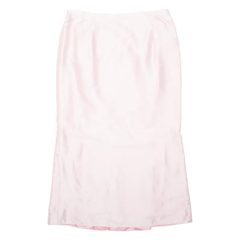 NADIA NARDI Womens Straight Skirt Pink Long L
