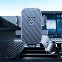 Car Phone Holder Vent Phone Mount, Never Blocking Air Vent Clip Cell Phone Holder Compatible with iPhone 16 15 14 13 12 Pro M...