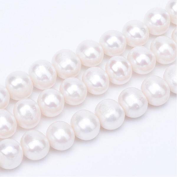 Natural Cultured Freshwater Pearl Beads Strands