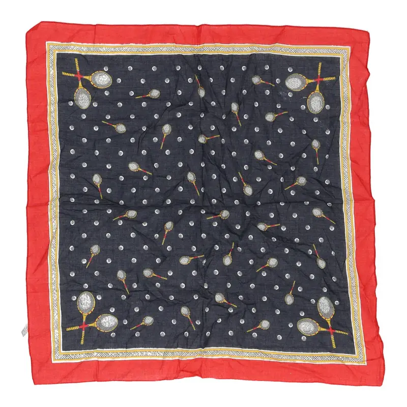 Unbranded Scarf - No Size Navy Cotton