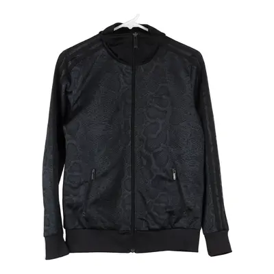 Adidas Track Jacket - Small Black Polyester