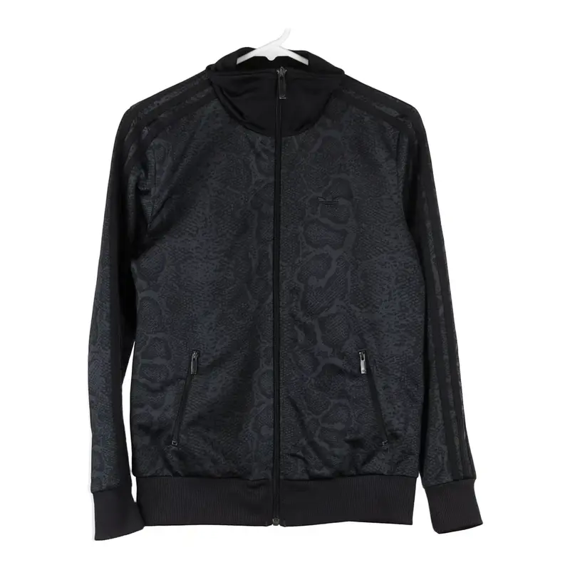 Adidas Track Jacket - Small Black Polyester