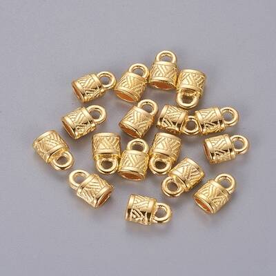 Tibetan Style Alloy Cord Ends