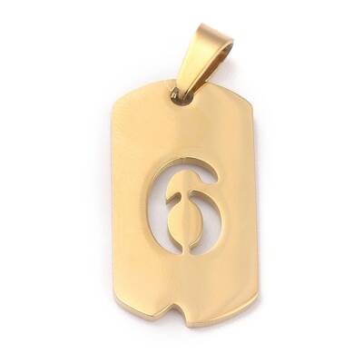 Ion Plating(IP) 304 Stainless Steel Pendants