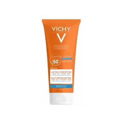 Vichy capsuleital Soleil Latte Multiprotezione Resistente all'Acqua Spf50 200ml
