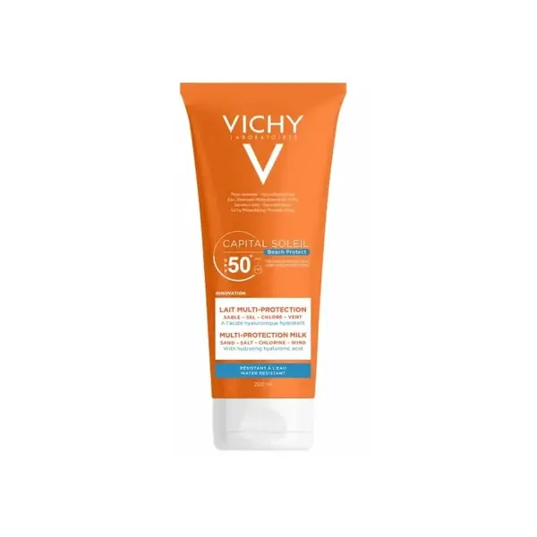 Vichy capsuleital Soleil Latte Multiprotezione Resistente all'Acqua Spf50 200ml