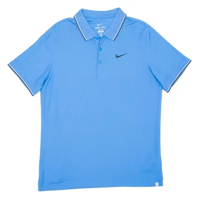 NIKE Mens Polo Shirt Blue M