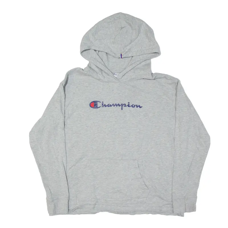 CHAMPION Hoodie Grey Pullover Womens L