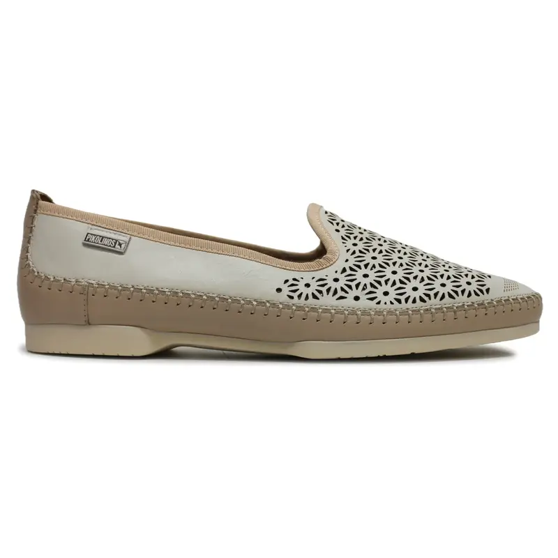 Pikolinos Aguilas W6T-3867 Leather Women's Boat Shoes - Nata - Size:US 7.5-8 Women