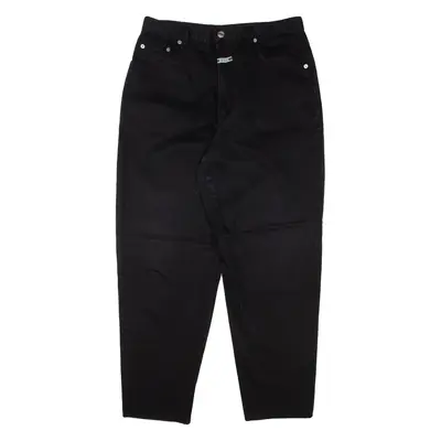 E905 Jeans Black 90s Denim Regular Mom Womens W30 L29