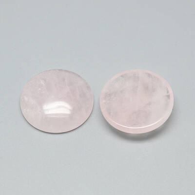 Natural Rose Quartz Cabochons